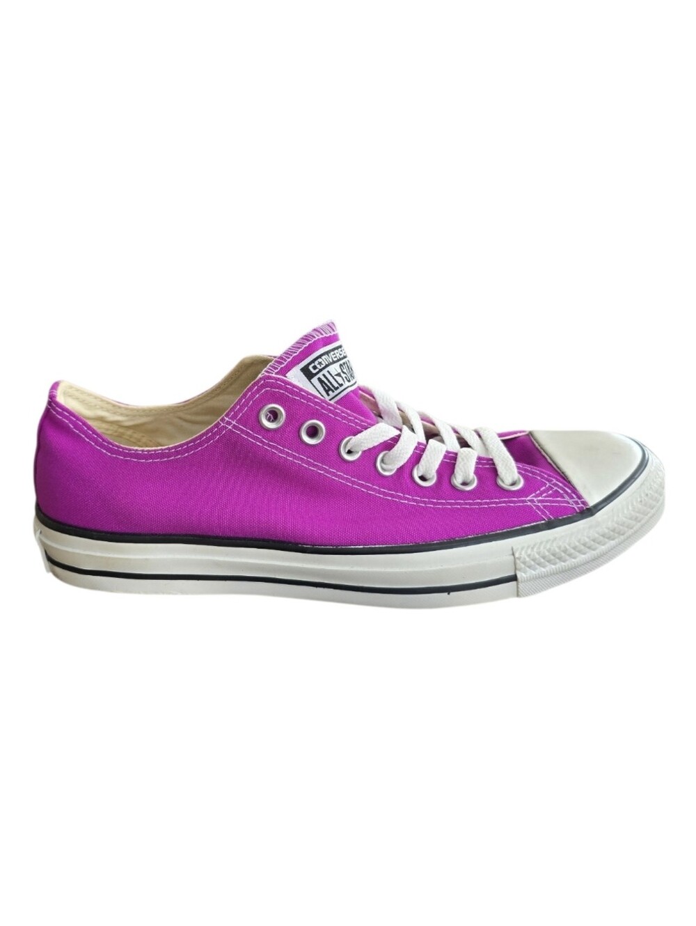 Converse Unisex Purple Low-Top Sneakers - Picture 3 of 5